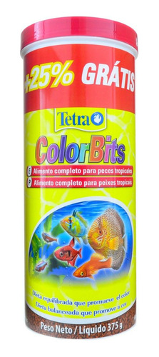 Ração P/ Peixes Tetra Colorbits Granules 375grs (+25% Bonus)