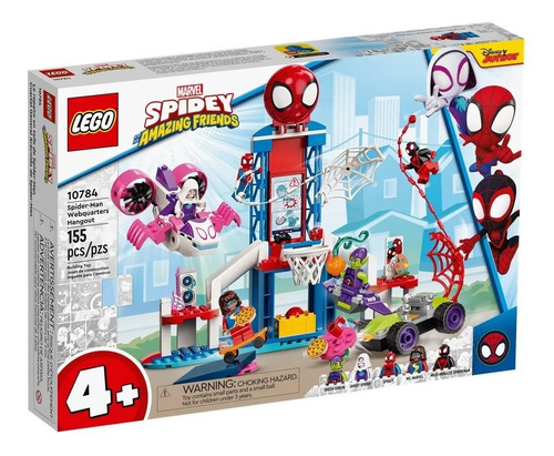 Lego Spidey Cuartel General Aracnido De Spider Man Pndt