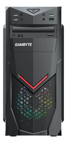 Computadora Gambyte Glaucorainbow + MonitorLG 24in + Teclado
