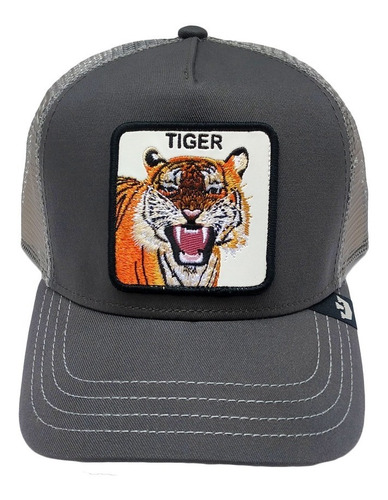 Gorra Goorin Bros Tiger Original Tigre Gris Nueva Colección