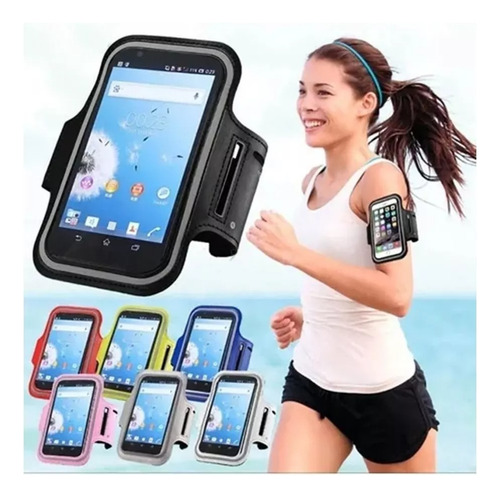 Funda Brazalete Porta Celular Running Entrenamiento Gym