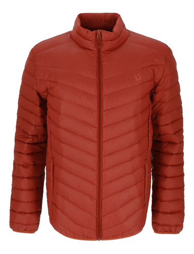 Chaqueta Pluma Hombre Doite Eboni Stripe Rojo