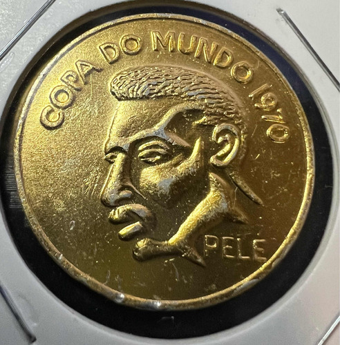 Token Péle Copa Do Mundo 1970 - Revista Placar Editora Abril