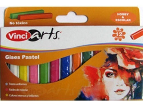 Gis Pastel Vinci Arts 24 Surtidos