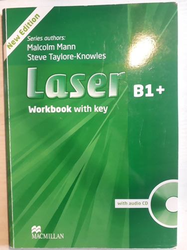 Laser B1+ Workbook With Key - New Edition Macmillan Cd