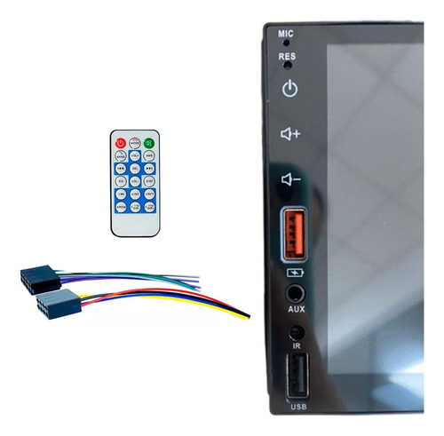 Kit Multimidia Mp5 Ford Ka 1999 A 2011 Bt + Câmera De Ré