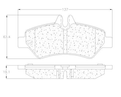 Balatas Traseras Freightliner Sprinter 2500 2009 3l Grc