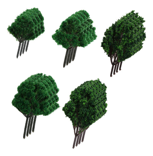 Modelo De Árboles En Miniatura Árboles De 20 Piezas