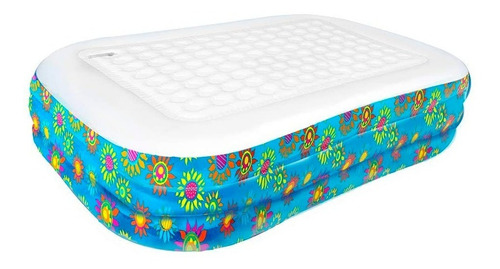 Alberca Inflable Rectangular Bestway 54121 Azul 1,161l Azul