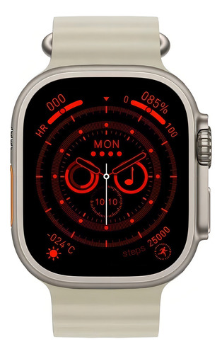 Relógio Smartwatch Ultra Mini Serie8 41mm Cx Prata Starlight Cor da caixa Prata/Starlight