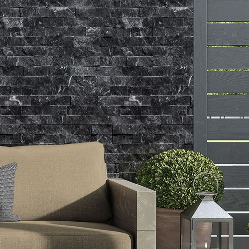 Rock Face Evo Black Revestimento De Parede E Fachada