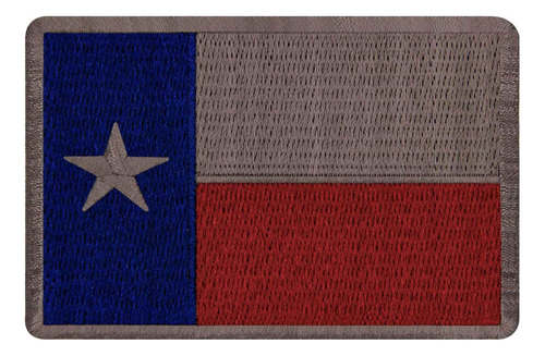 Parche Táctico De La Bandera De Texas Bordado Moral Aplique