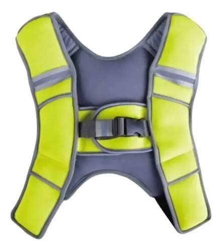 Chaleco Deportivo Peso Ajustable Hasta 4kg Athletic Works Color Amarillo