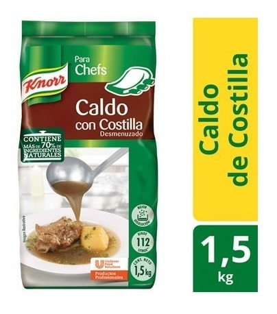 Caldo De Costilla Knorr 1500 Gr - Kg a $30