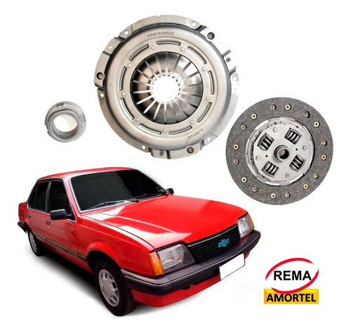 Kit Embreagem Remanufaturada Monza 1.8/2.0 8v 87 Á 90