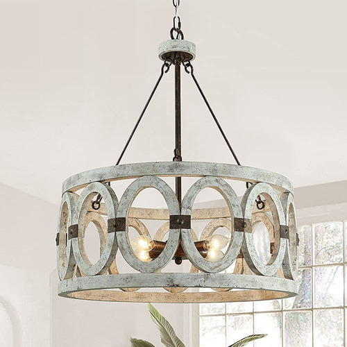 Knwzvc Vintage French Country Chandelier Farmhouse Para Come