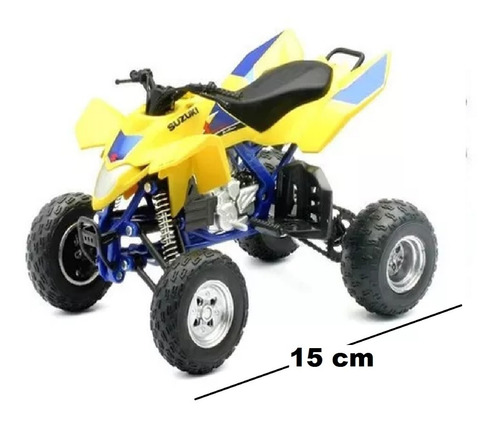 Imagen 5 de 7 de Cuatriciclo New Ray Suzuki Quadracer R450 Escala 1:12