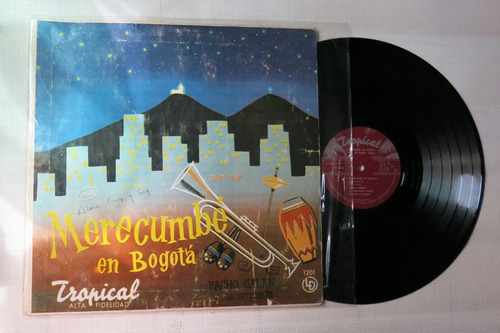 Vinyl Vinilo Lp Acetato Pacho Galan Merecumbe En Bogota Trop