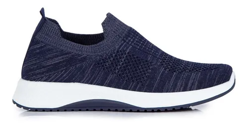 Zapatillas Elastizadas Hombre Wake Sin Cordones Running 065