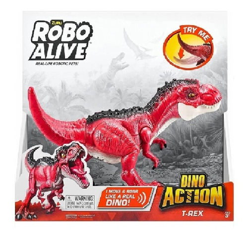 Juguete Robo Alive Dino Action T- Rex 7171 Universo Binario
