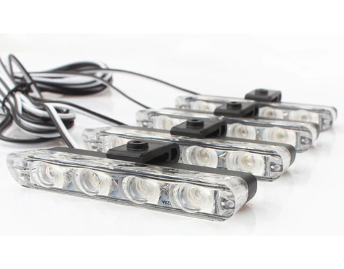 Kit 4 Luces Led Policiales Estrobo