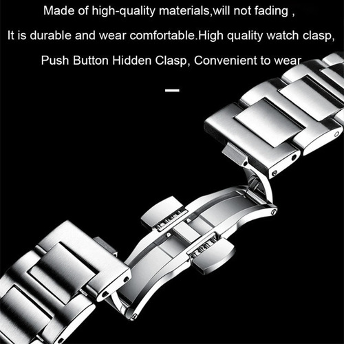 Reloj Poedagar Square Luminous Para Hombres De Negocios