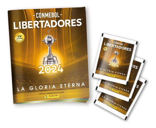 Pack Álbum + 40 Sobres Copa Libertadores 2024