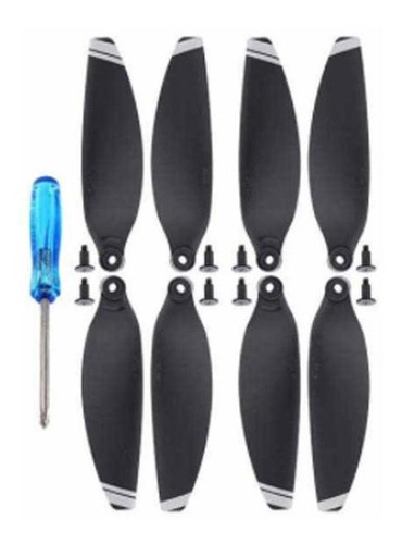 Aspas Para Dron Mavic Mini, Mxmnb-002, 8 Hélices, Negro Con