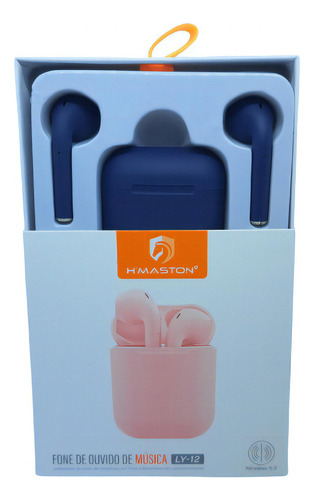 Auriculares inalámbricos compatibles con Pro para iPhone 6, 7, 8 X, Xr, 11, 12, 13, 14, 15, color azul oscuro
