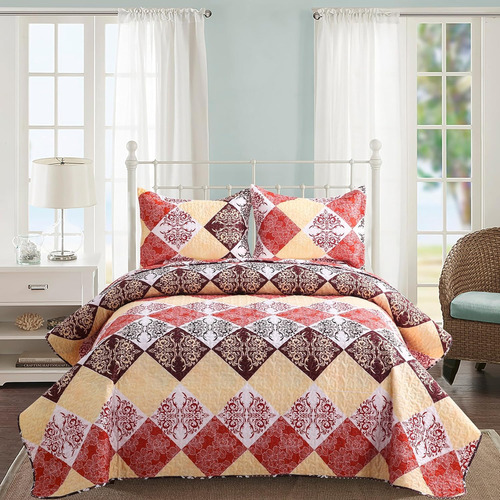 Juego De Edredones Queen-size Boho De Kindred Home - Colcha