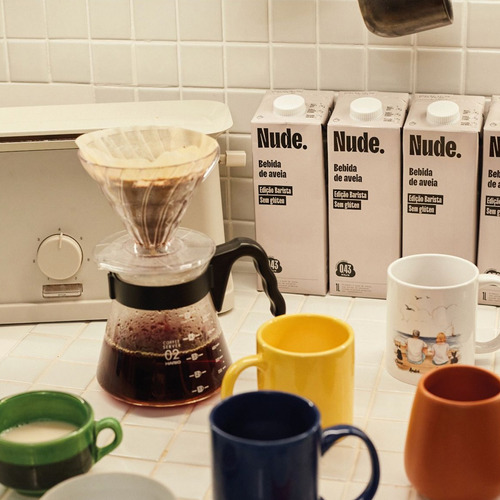Nude Kit 6x Leite De Aveia Barista 1l