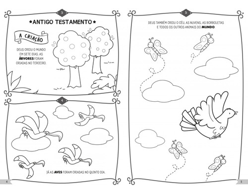 Livro - 365 Desenhos Da Bíblia Para Colorir
