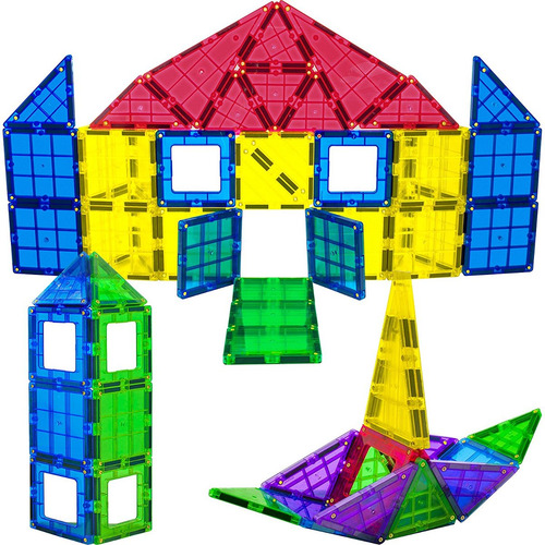 Magees Magnética Building Blocks 100 Set - Imán Juguetes De