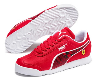 puma roma rojos de mujer
