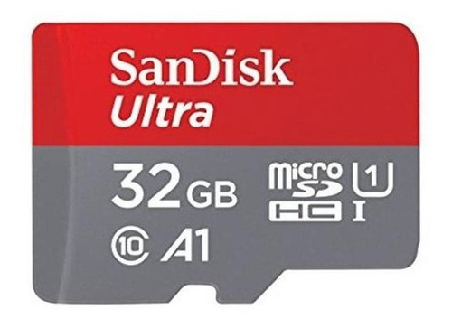Tarjeta de memoria micro SDHC Sandisk Ultra de 32 GB y 98 MB/s