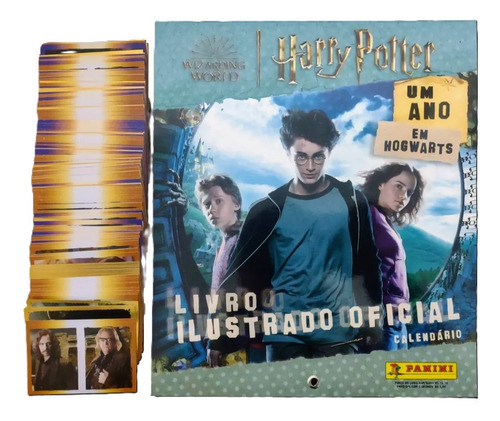 Álbum De Figurinhas Harry Potter Um Ano Em Hogwarts Completo