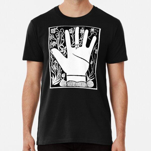 Remera Palmistry Hand, Medieval,  Red Hand, Strong Hand Algo