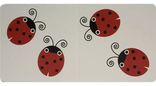Imagem 4 de 7 de Livro Infantil Cartonado Para Bebês Escolinha Baby Montessori - Contrastes! Jardim, Todolivro