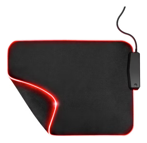 Mouse Pad Con Hub Usb De 4 Puertos Integrado Rgb