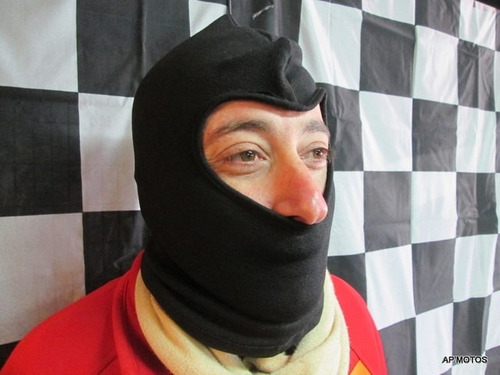 Mascara Pasamontaña Cubre Cara Laycra Con Cuello Ap Motos