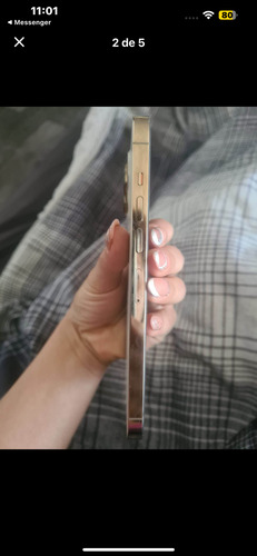 Apple iPhone 13 Pro Max (128 Gb) - Oro Y AirPods 4tq Generación (Usado)