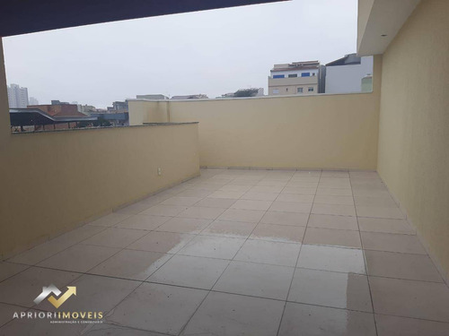 Cobertura Com 2 Dormitórios À Venda, 107 M² Por R$ 390.000,00 - Vila Marina - Santo André/sp - Co1017
