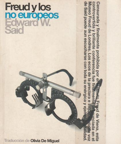 Freud Y Los No Europeos Edward Said 