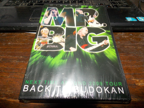 Dvd Original Mr. Big: Back To Budokan - Sellada! (m)