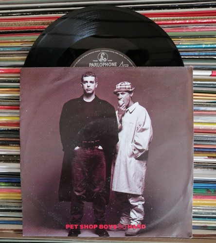 Pet Shop Boys 7 Pulgadas So Hard Alemania Synti Pop New Ware