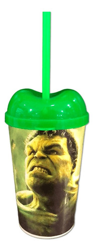 Vaso Pitillo Hulk Botilito Sorpresa Piñata  X12 Und 