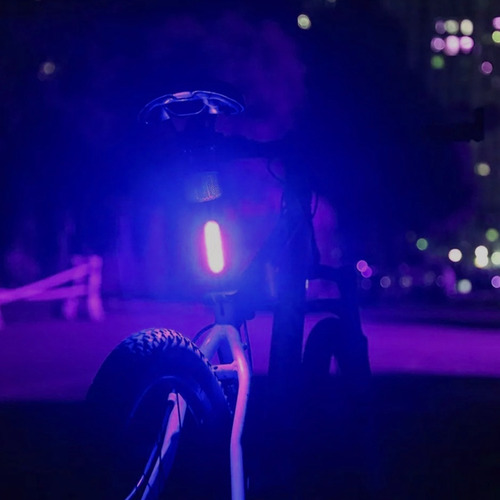 Luz Bicicleta Recargable Sirena Policia Comet 150 Lumen Dual