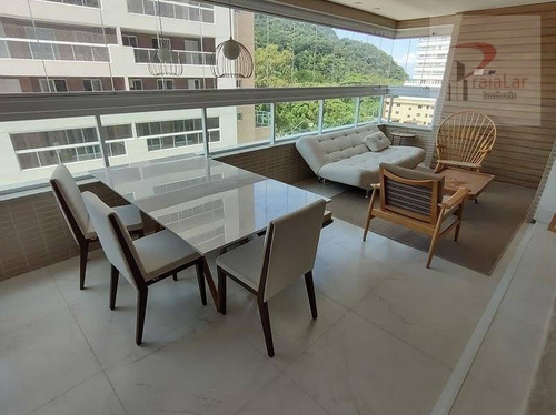 Apartamento Mobiliado E Decorado Com 3 Dormitórios Parcelado Direto Com A Construtora, À Venda - Canto Do Forte - Praia Grande/sp - Ap2588