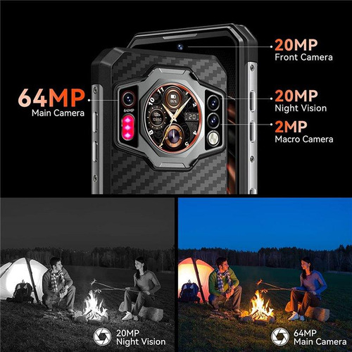 Celular Oukitel Wp21 256gb 17gb(12+5)ram 9800mah 66w