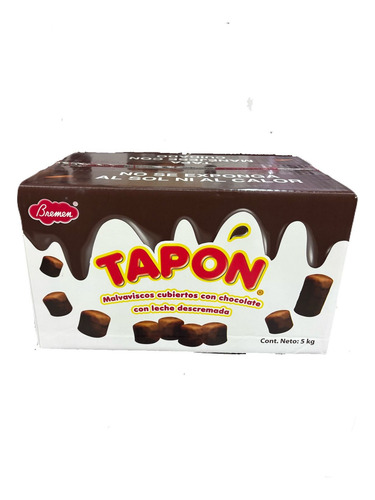 Tapon Malvavisco Cubierto De Chocolate 5kg